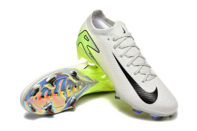Men's Nike Air Zoom Mercurial Vapor 16 Elite FG Football Boots - White/Black/Yellow