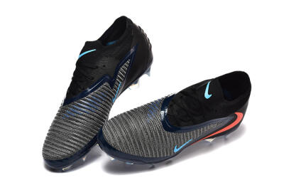 Men's Nike Phantom 6 Low Elite FG Football Boots - Black/Blue/Red