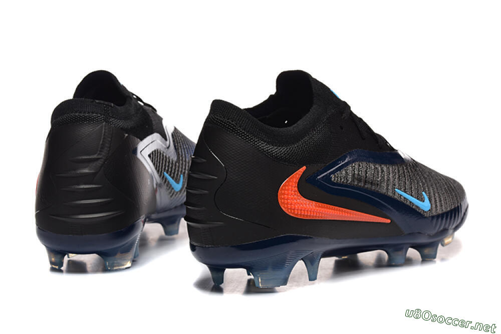 Men's Nike Phantom 6 Low Elite FG Football Boots - Black/Blue/Red 9