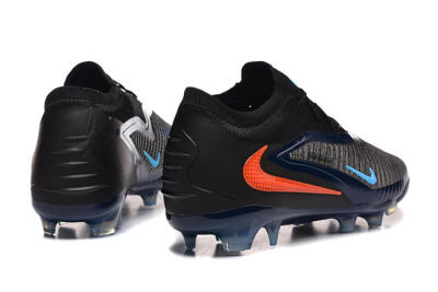 Men's Nike Phantom 6 Low Elite FG Football Boots - Black/Blue/Red