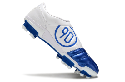 Men's Nike Air Zoom Total 90 III FG Football Boots - Blue/White