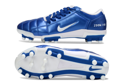Men's Nike Air Zoom Total 90 III FG Football Boots - Blue/White