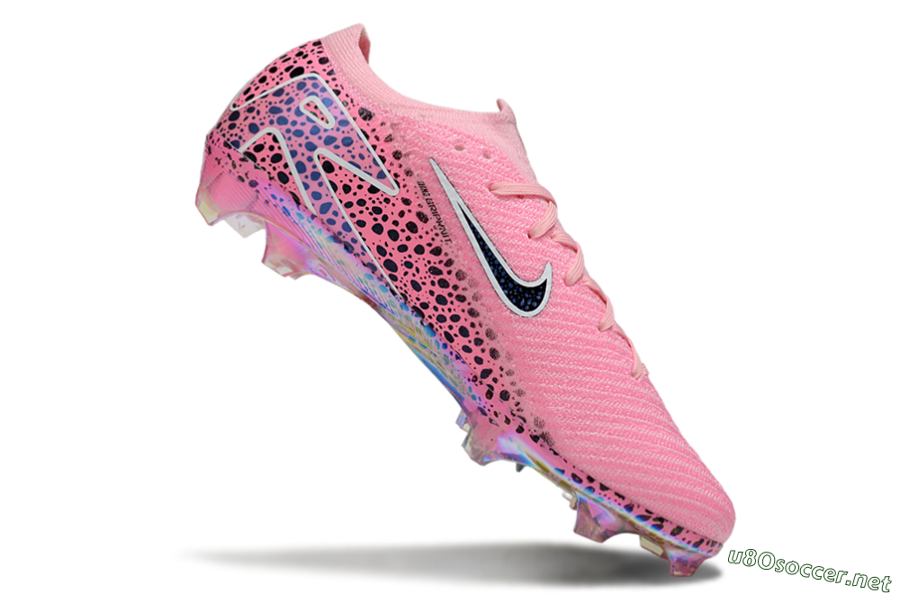 Unisex Nike Air Zoom Mercurial Vapor 16 Elite FG Football Boots - Pink/Blue/Black 4