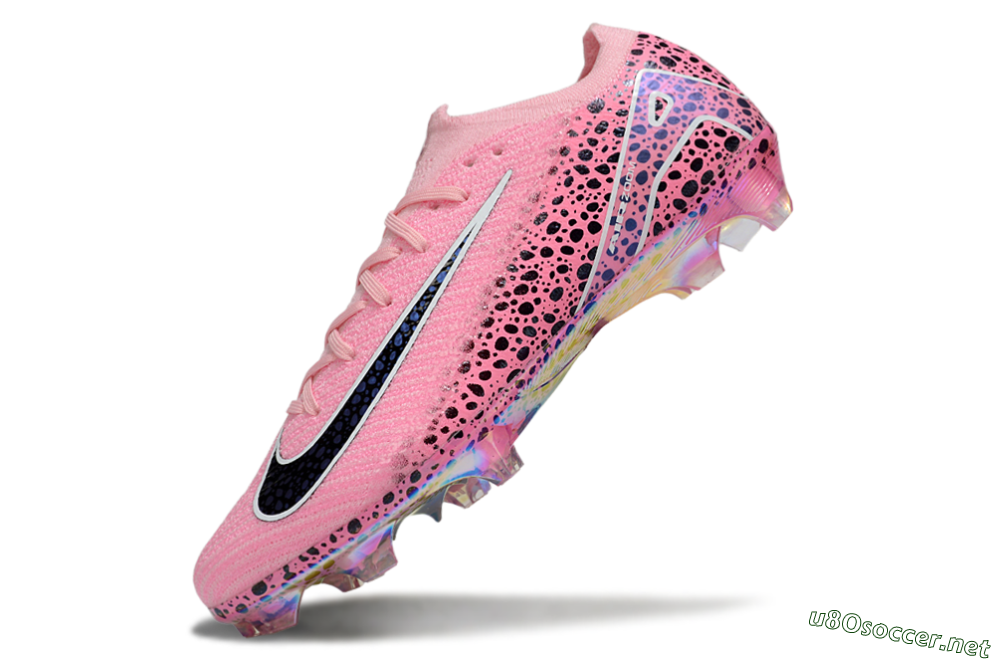 Unisex Nike Air Zoom Mercurial Vapor 16 Elite FG Football Boots - Pink/Blue/Black 5