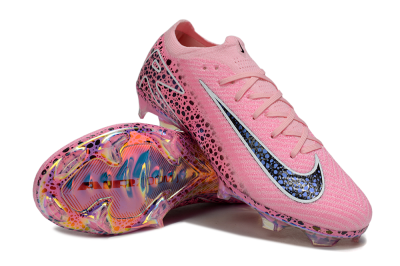 Unisex Nike Air Zoom Mercurial Vapor 16 Elite FG Football Boots - Pink/Blue/Black