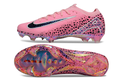 Unisex Nike Air Zoom Mercurial Vapor 16 Elite FG Football Boots - Pink/Blue/Black