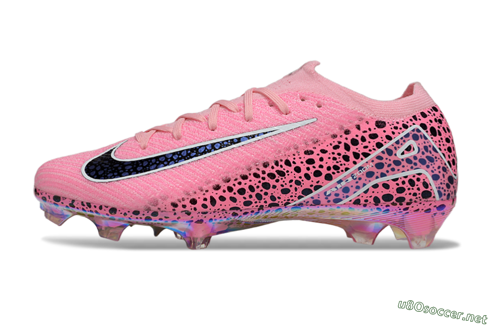 Unisex Nike Air Zoom Mercurial Vapor 16 Elite FG Football Boots - Pink/Blue/Black 0