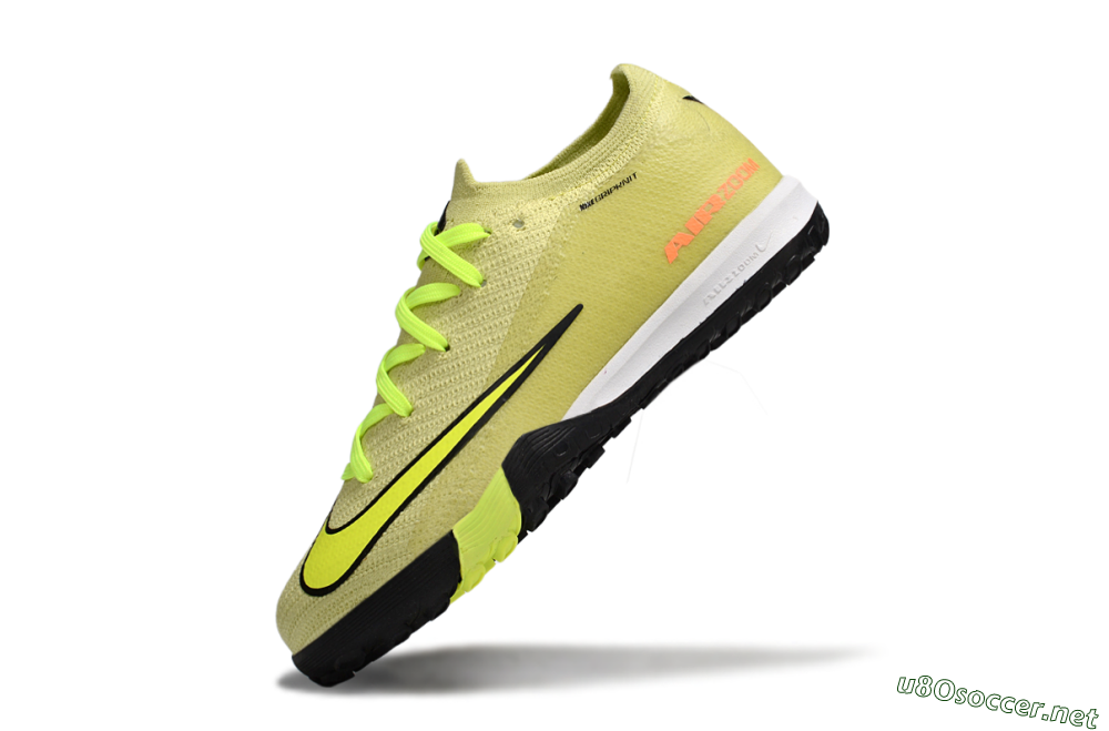 Kids Nike Air Zoom Mercurial Vapor 16 Elite TF Football Shoes - Yellow/Black/Red 5