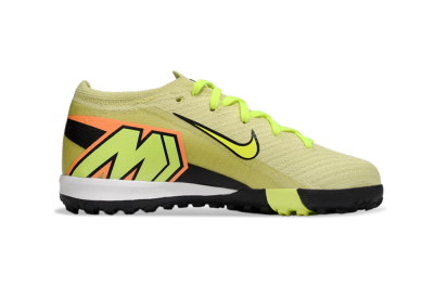 Kids Nike Air Zoom Mercurial Vapor 16 Elite TF Football Shoes - Yellow/Black/Red