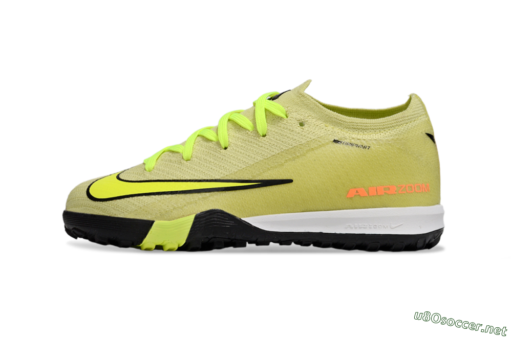 Kids Nike Air Zoom Mercurial Vapor 16 Elite TF Football Shoes - Yellow/Black/Red 0