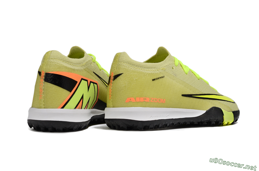 Kids Nike Air Zoom Mercurial Vapor 16 Elite TF Football Shoes - Yellow/Black/Red 7