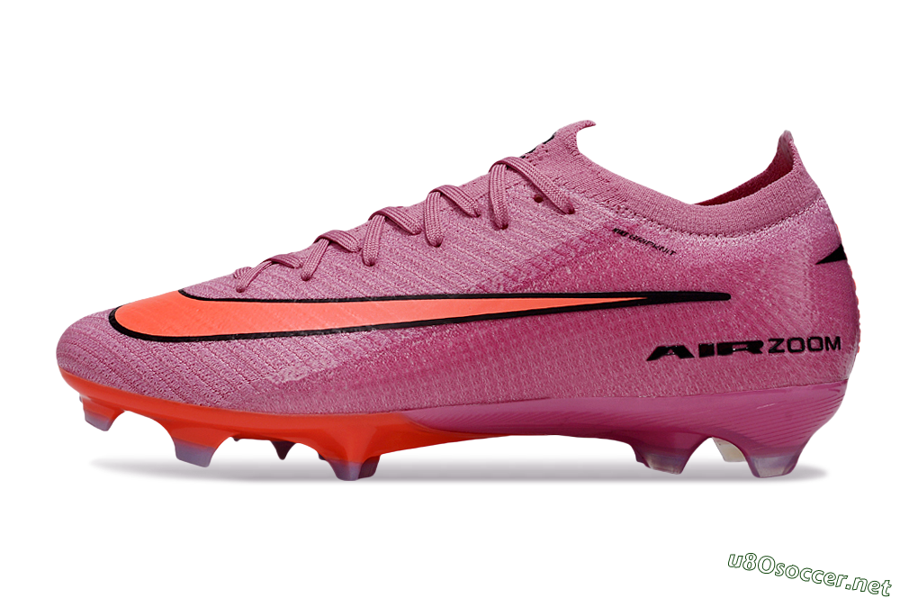 Unisex Nike Air Zoom Mercurial Vapor 16 Elite FG Football Boots - Red/Black/Orange 0