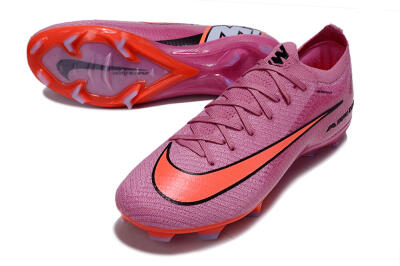 Unisex Nike Air Zoom Mercurial Vapor 16 Elite FG Football Boots - Red/Black/Orange