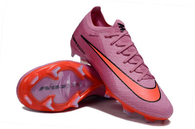 Unisex Nike Air Zoom Mercurial Vapor 16 Elite FG Football Boots - Red/Black/Orange