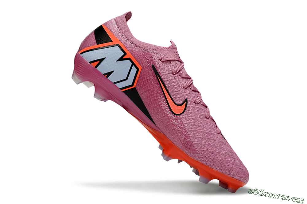 Unisex Nike Air Zoom Mercurial Vapor 16 Elite FG Football Boots - Red/Black/Orange 5