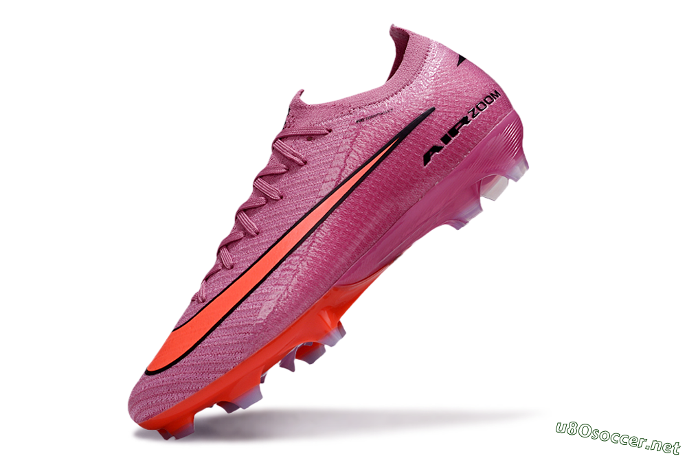 Unisex Nike Air Zoom Mercurial Vapor 16 Elite FG Football Boots - Red/Black/Orange 6