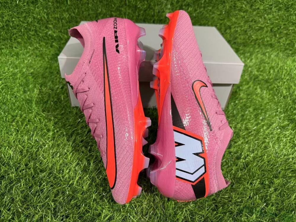 Unisex Nike Air Zoom Mercurial Vapor 16 Elite FG Football Boots - Red/Black/Orange
