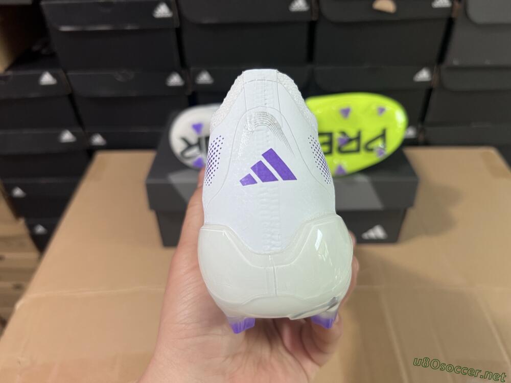 Unisex Adidas Predator Elite 25 Laceless FG Football Boots - Yellow/Black/White