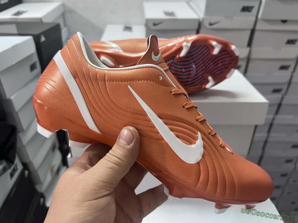 Men's Nike Mercurial Vapor 1 Elite FG Football Boots - Brown/White