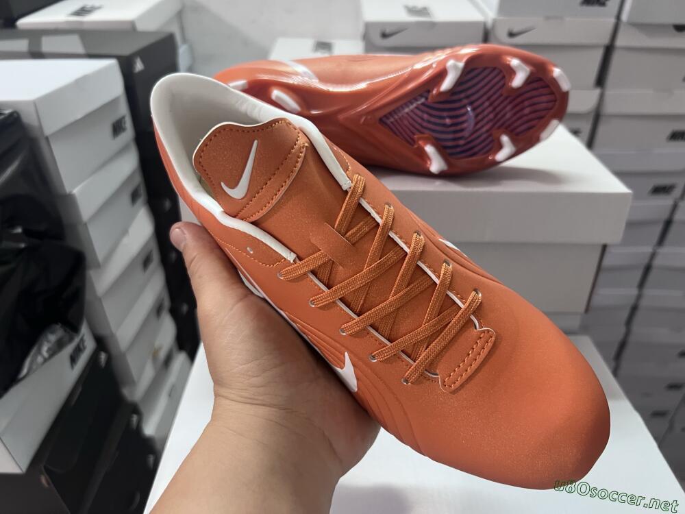 Men's Nike Mercurial Vapor 1 Elite FG Football Boots - Brown/White