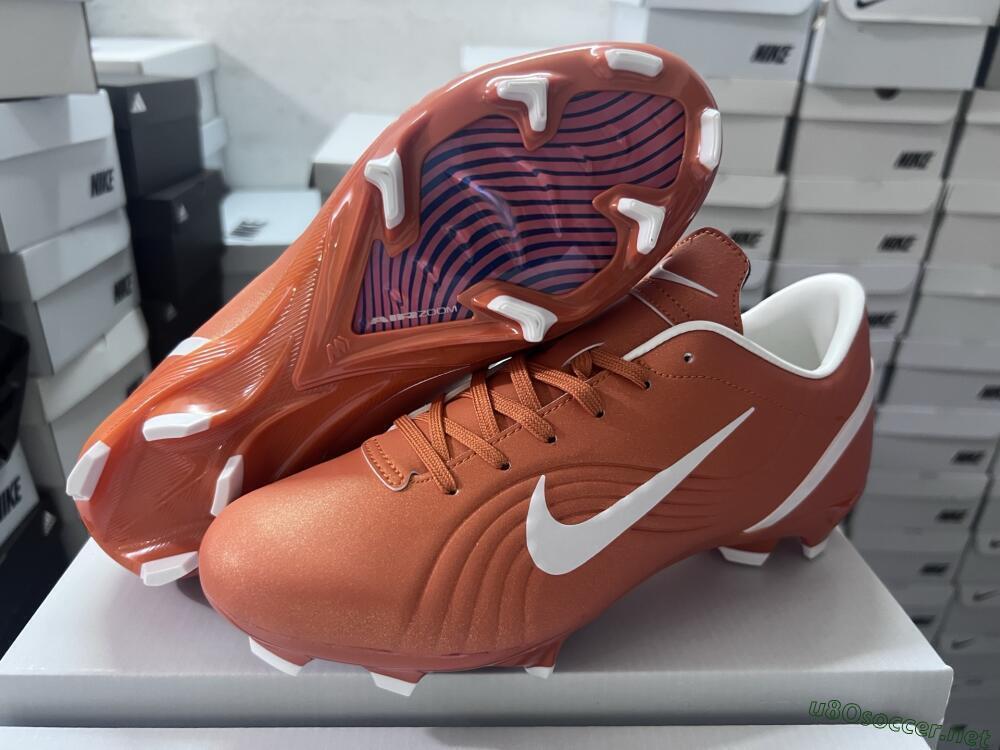 Men's Nike Mercurial Vapor 1 Elite FG Football Boots - Brown/White
