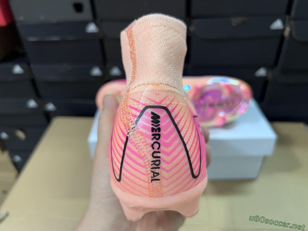 Unisex Nike Air Zoom Mercurial Superfly 10 Elite FG Football Boots - Pink/Black