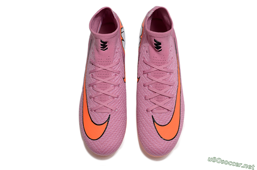 Unisex Nike Air Zoom Mercurial Superfly 10 Elite AG Football Boots - Red/Black/White 4
