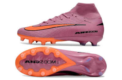 Unisex Nike Air Zoom Mercurial Superfly 10 Elite AG Football Boots - Red/Black/White