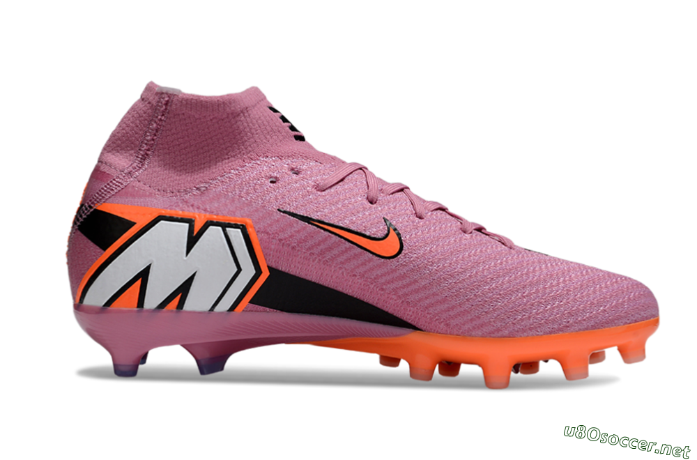 Unisex Nike Air Zoom Mercurial Superfly 10 Elite AG Football Boots - Red/Black/White 7