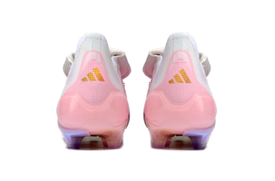 Unisex Adidas Predator 25 Elite Foldover Tongue FG Football Boots - Pink/Purple/Gold