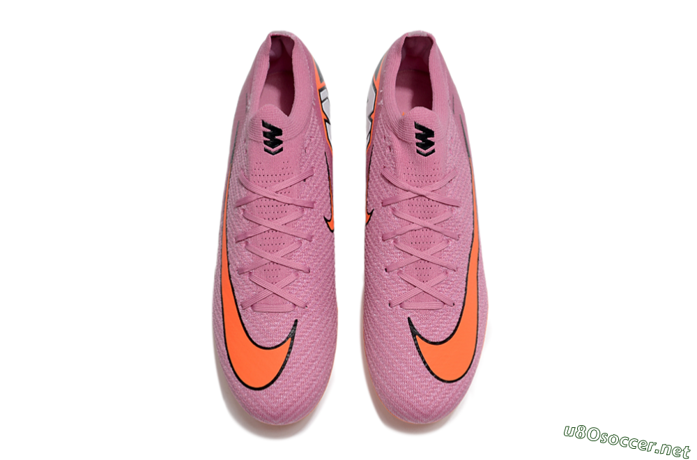 Men's Nike Air Zoom Mercurial Vapor 16 Elite SG Football Boots - Pink/Red/Black 4