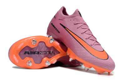 Men's Nike Air Zoom Mercurial Vapor 16 Elite SG Football Boots - Pink/Red/Black