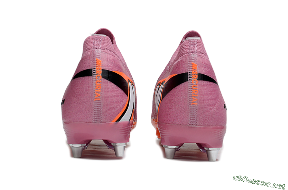 Men's Nike Air Zoom Mercurial Vapor 16 Elite SG Football Boots - Pink/Red/Black 5