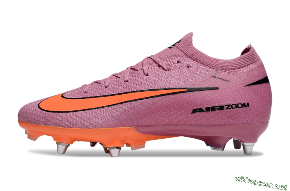 Men's Nike Air Zoom Mercurial Vapor 16 Elite SG Football Boots - Pink/Red/Black 0