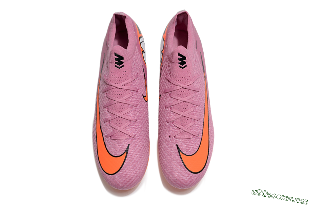 Unisex Nike Air Zoom Mercurial Vapor 16 Elite AG Football Boots - Pink/Red/Black 4