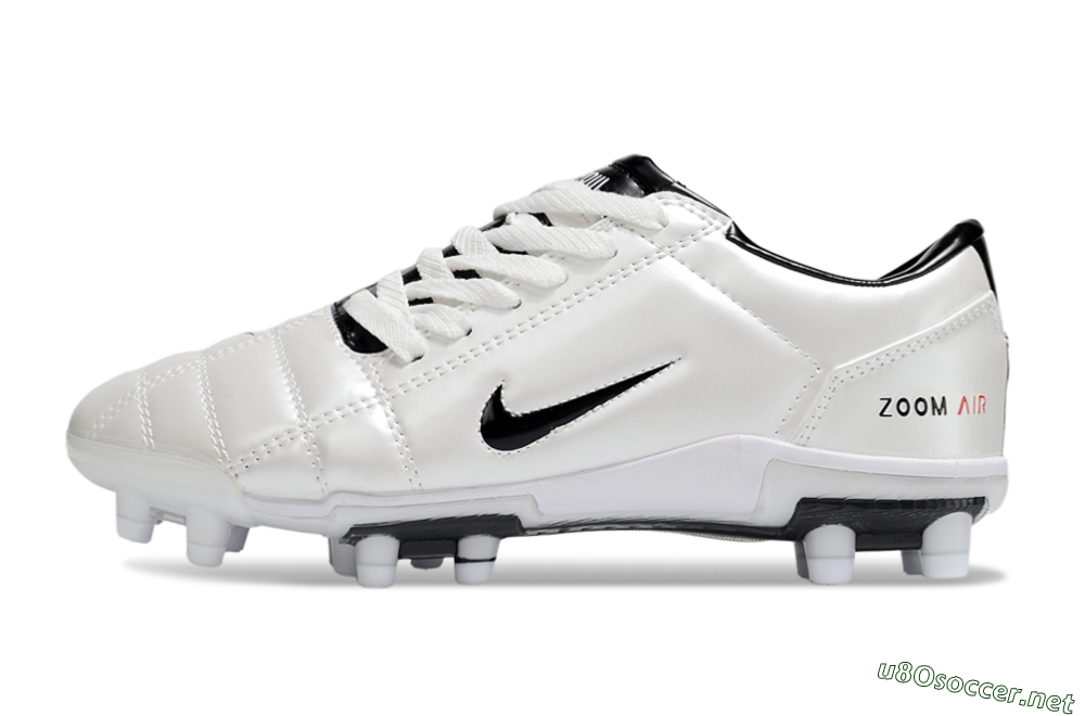 Unisex Nike Air Zoom Total 90 III FG Football Boots - Beige/Black/White 0