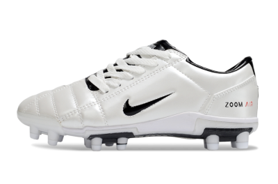 Unisex Nike Air Zoom Total 90 III FG Football Boots - Beige/Black/White