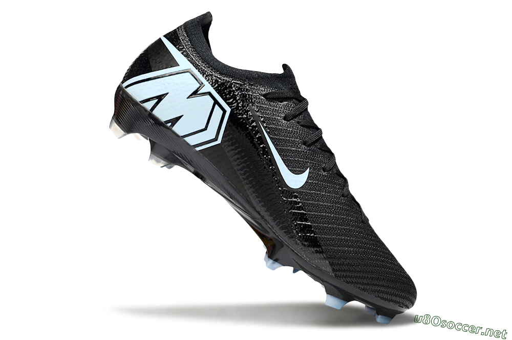 Unisex Nike Air Zoom Mercurial Vapor 16 Elite FG Football Boots - Black/Jade 5