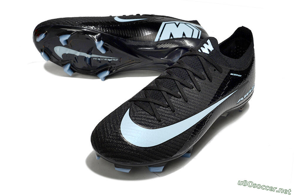 Unisex Nike Air Zoom Mercurial Vapor 16 Elite FG Football Boots - Black/Jade 3