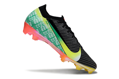 Unisex Nike Air Zoom Mercurial Vapor 16 Elite FG Football Boots - Black/Yellow/Red