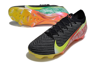 Unisex Nike Air Zoom Mercurial Vapor 16 Elite FG Football Boots - Black/Yellow/Red
