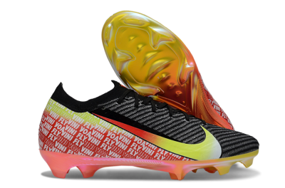 Unisex Nike Air Zoom Mercurial Vapor 16 Elite FG Football Boots - Black/Yellow/Red