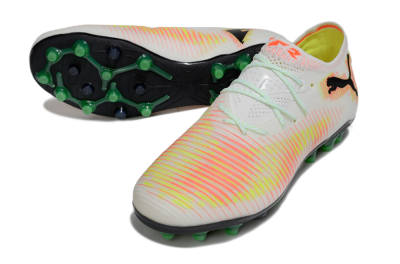 Men's Puma Future 8 Ultimate MG Football Boots - White/Red/Blue