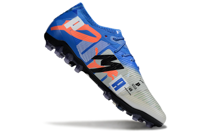 Men's Puma Future 8 Ultimate MG Football Boots - Blue/White/Orange