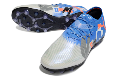 Men's Puma Future 8 Ultimate MG Football Boots - Blue/White/Orange