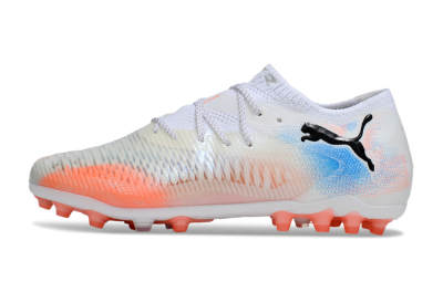 Men's Puma Future 8 Ultimate MG Football Boots - White/Red/Blue