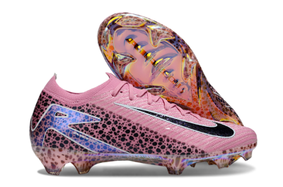Unisex Nike Air Zoom Mercurial Vapor 16 Elite FG Football Boots - Pink/Black/White
