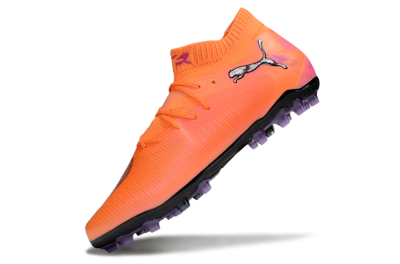 Men's Puma Future 8 Ultimate MG Football Boots - Red/Black/Pink