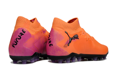 Men's Puma Future 8 Ultimate MG Football Boots - Red/Black/Pink