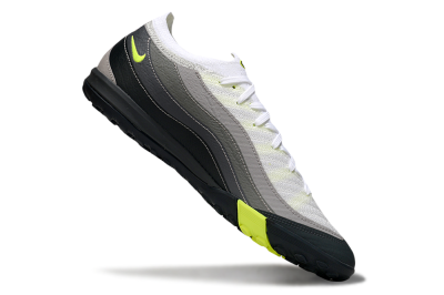 Unisex Nike Air Zoom Mercurial Vapor 16 Elite TF Football Shoes - White/Grey/Yellow
